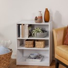 Mainstays 3-shelf Bookcase With Adjustable Shelves  Canyon Walnut