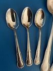 7 Wmf 90 Barock Spoons  1 Oval Place Soup  3 Teaspoons  3 Coffee Espresso 4 1 4 