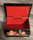 Early 20th Century Paper Mache Lacquered Hand Painted Russia 1 5 High X 3 25long