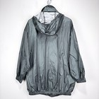 Alpha Tauri Formula 1 Jacket Men Small Gray Zip Spell Out Hooded Windbreaker F1