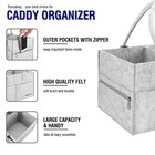 Baby Diaper Caddy Organizer  Portable Baby Essentials Storage Basket Bin For    