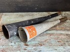 Vtg Metal Fog Horn Maritime Nautical Rustic Loud Warning Fisherman Sailor   Each