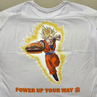 Burger King Dragon Ball Super Collection T-shirt Black white Size L xl 2026