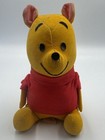 Vintage 1960s Walt Disney Productions Winnie The Pooh Velveteen Plush Toy