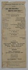 Original 1971 Jal Bin Machhli Bollywood Song Booklet V Shantaram Sandhya