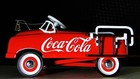 Ford Coca Cola Fire Engine Truck Mini Pedal Car Pickup Wagon Custom Metal Body
