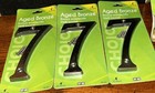 Hy-ko Aged Bronze Finish 4  House Numbers 8 Numbers To Pick From Factory Sealed