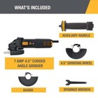 Cat 7-amp 4 5 In Corded Angle Grinder