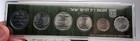 1976 Israel 28th Anniversary Official Mint Set 6 Coins Collection In Case I57002