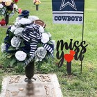 13 8 X 7 9 Inches Large Cemetery Decorations For Grave  Miss You Memorial Gra   
