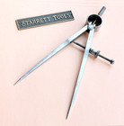 Starrett No 77b-6  Fay Spring-type Dividers W square Legs  6 0    Size   Capacity 