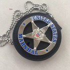 1 1 Pure Copper U s Marshal Movie Metal Badge Cosplay Props Collect Gifts