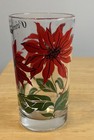 1950 s Boscul Peanut Butter Poinsettia Drinking Glass