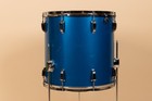 1970s Ludwig 16x16 Blue Silk Floor Tom