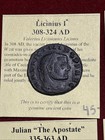 Ancient Roman Coins Lot  4  Different Emperors Free Shipping Licinius I