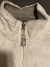 The North Face Women s Osito Fleece Jacket  L  White   Grey Trim Nwt  