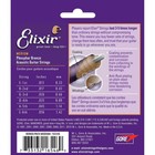3 Sets Elixir 16102 Nanoweb Acoustic Guitar Strings Medium 13-56 Phosphor Bronze