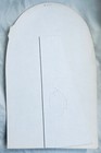 Western Airlines  california  15  X 10  Stand-up Display - Circa 1970 - Rare 