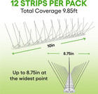 Bird Spikes - Pigeon Spikes - Bird Deterrent Spikes - Stainless Steel - Pigeon  