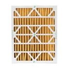 20x25x4 Merv 11 Pleated Air Filters By Glasfloss   6 Pack  actual Depth  3-3 4  