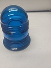 Vintage Kopp Cobalt Blue Glass Globe Light Runway Light 