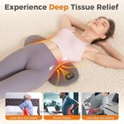 3 In 1 Electric Lumbar Support Pillow Smooth Spine Triple Fusion Back Massager