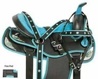 Western Barrel Racing Pleasure Trail Horse Saddle All Sizes Free Shipping 