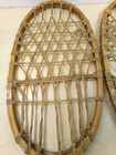 Vintage Pair Of Snowshoes With Rawhide Ww Ii Lund U S 1942 10 5  X 21  Marked