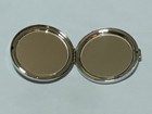 Brighton Compact Double Mirror Silver Filigree Serendipity 3  Hinged 