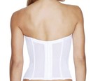Dominique Juliette Longline Bra 38c Satin Torsolette 8950 Corset Bridal Bustier