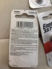 Lot Of 21 Energizer Batteries 357 303-coin Button Cell Silver Oxide Batteries