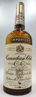 Vtg 1958 Canadian Club 1 Gallon Whisky Bottle Amber Glass Hiram Walker