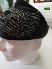 Harley-davidson Black Rhinestone Wing Logo Headband bandana Nylon Spandex