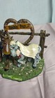 Montana Silversmiths Elmer   Ellie Hitchin  Post Figurine Horses Wedding