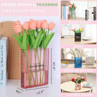 Book-shaped Flower Vase  Book Lovers Gifts  Pink Vase Must-have Home Decor 
