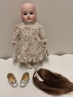 Rare Smallest  8    Antique German 154 Kestner Doll Bisque Shoulder Head