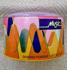 Vintage Faberge Music Women s Dusting Powder New Nos In Box 5 Oz