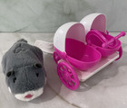 Cepia Zhu Zhu Pets Baby Stroller   Hamster Mommy Carriage Doll Electronic Toy