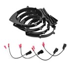 4x Stereo Door Speaker Adapter 6 5  Spacer Bracket Harness For 07-14 Chevy Tahoe