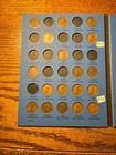 70 Coin Partial Set 1909  1940 Lincoln Wheat Penny Album Whitman Folder Lot  179