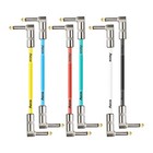 Azor Connector Cable 2 Heads Pedal Line 15cm Patch Cable For Guitar Pedal Effect