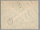 Tangier Morocco Vintage 1937 Cover W  Stamps