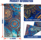 Microfiber Case Pouch Bag Glasses Sunglasses Case With Matching Cleaning Cloth