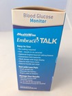 Embrace Talk Blood Glucose Meter Complete Kit For Glucose Care New Sealed