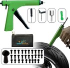 Tubeless Tire Gun Puncture Repair Kit With Mushroom Plug For Tyre Punctures A   