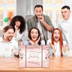  Rose And Gold Birthday Decorations  Jumbo Happy Birthday Guest Book 