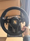 Porsche 911 991 Carrera 718 Cayman Boxster Cayenne Macan Leather Steering Wheel