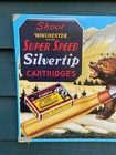 Silvertip Winchester Hunting Cartridge Bear 1991 Metal Sign 16  X 12 