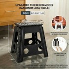 16 Inch Folding Step Stool Max Load 400 Lbs Chair   Plastic Stools For Adults