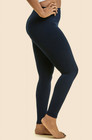 Sofra Tx701 One Size Women s High Waisted Fleece Lined Extra Soft Leggings Nwt